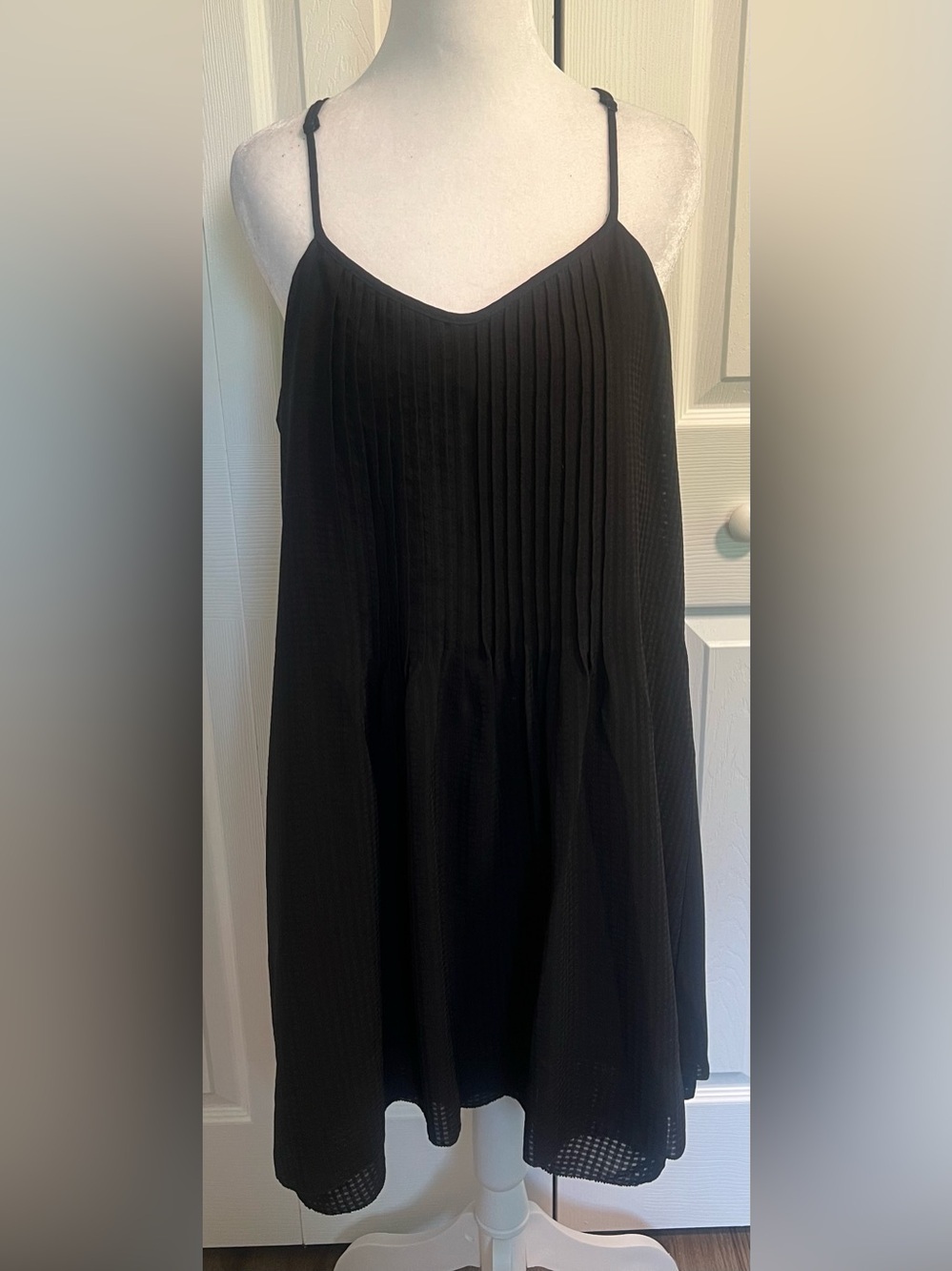 Sanctuary Black High-Neck Tunic Dress
